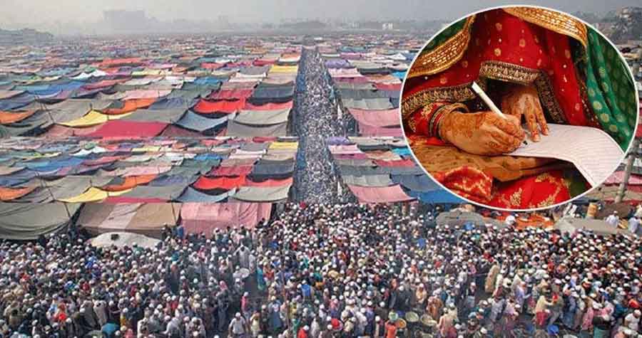 ইজতেমা চলছে দ্বিতীয় দিনের বয়ান, বিকেলে যৌতুকবিহীন বিয়ে